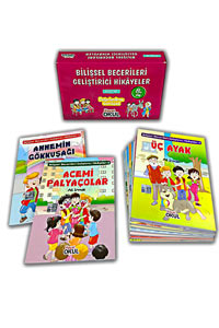 Bilişsel Becerileri Geliştirici Hikayeler - 10 Kitap - (8+ Yaş İçin Uygundur.)