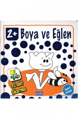 Boya ve Eğlen Mavi Kitap - Parıltı Yayınları