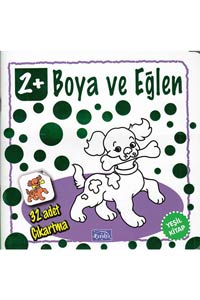 Boya ve Eğlen Yeşil Kitap - Parıltı Yayınları