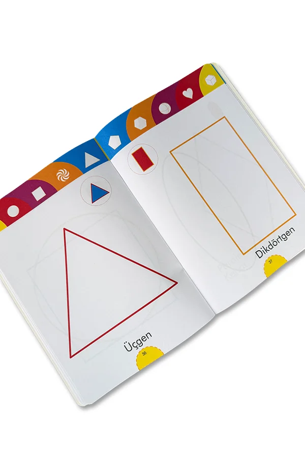 Boyama -Alfabe-Şekil-Meslek-Meyve-Sebze-Taşıtlar - 3