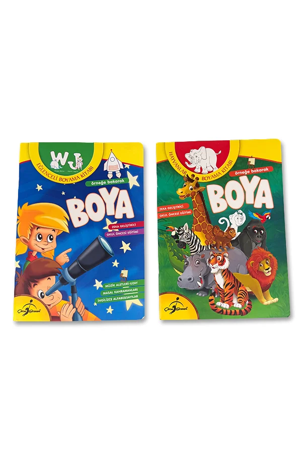 Boyama -İngilizce-Hayvan-Müzik - 1