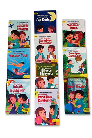 1. Sınıf Okuma - Can ile Cansu'nun Maceraları - 10 Kitap