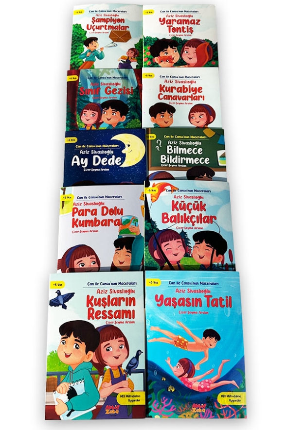 Can İle Cansu ' nun Maceraları - 10 Kitap - 1