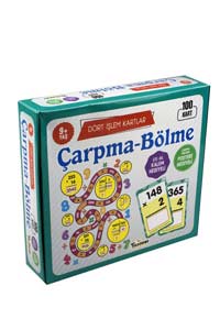Çarpma-Bölme Dört İşlem Kartlar 9  Yaş