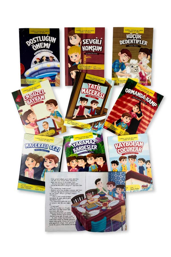 Ceren ile Eren - Harika Çocuklar Serisi 10 Kitap - 1