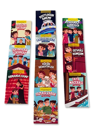 2. Sınıf Okuma - Ceren ile Eren - 10 Kitap