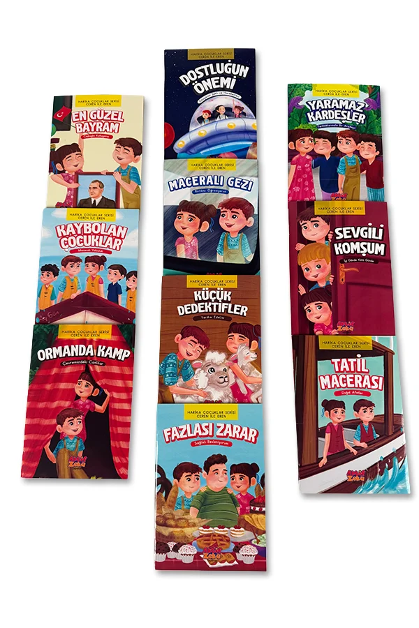2. Sınıf Okuma - Ceren ile Eren - 10 Kitap - 1
