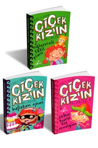 Çiçek Kız'ın Maceraları Set 1 - 3 Kitap