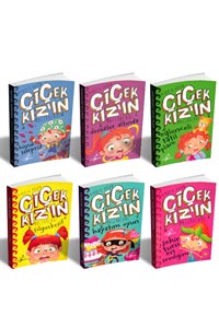 Çiçek Kız'ın Maceraları Seti - 6 Kitap
