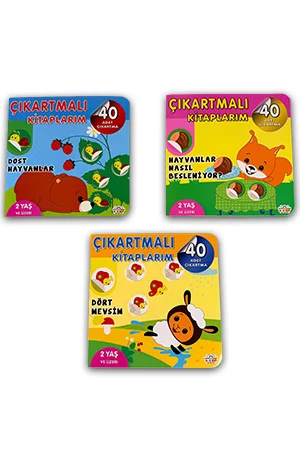 Çıkartmalarla Öğreniyorum 2