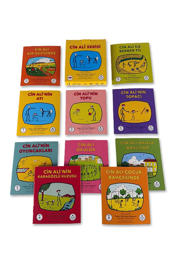 Cin Ali Kitap Seti 10 Kitap Takım - 1