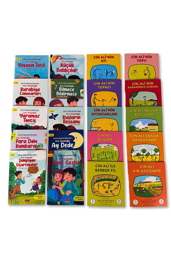 Cin Ali ve Can ile Cansu 20 Kitap - 1