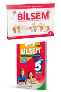2.Sınıf Bilsem Tablet Modunda ve Bilsem Sınavına Hazırlık 5'li Deneme Sınavı 2 Kitap Set