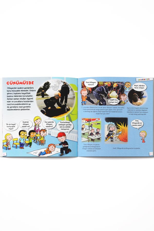 Çocuklar İçin İtfaiyeciler - Teleskop Popüler Bilim - 2