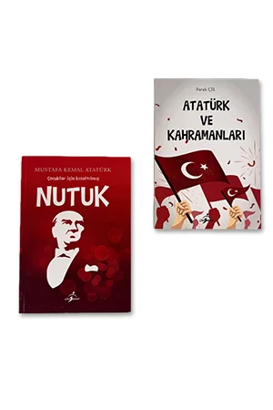 Çocuklar İçin Nutuk ve Atatürk - 2 Kitap