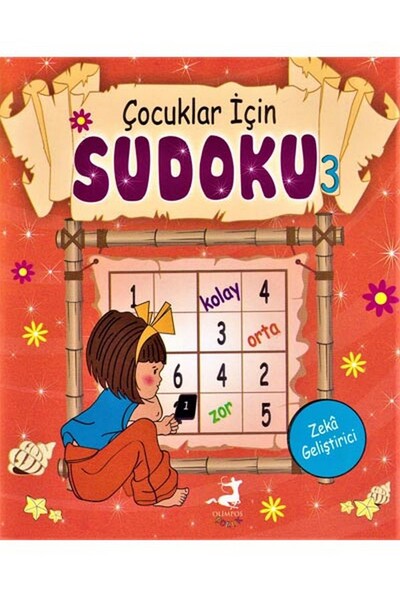 Çocuklar İçin Sudoku  3 - Olimpos Yayınları - 1