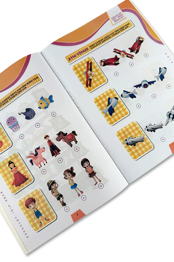 Çocuklar İçin Zeka Soruları - 4 Kitap - 96 Sayfa - 3