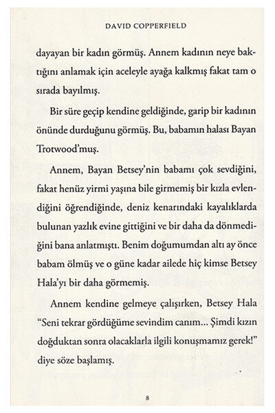 David Copperfield - Çocuk Klasikleri - Ciltli - 4