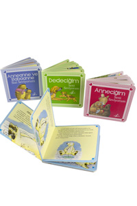 Değerlere İlk Adım Ailemi Seviyorum Serisi - 4 Kitap