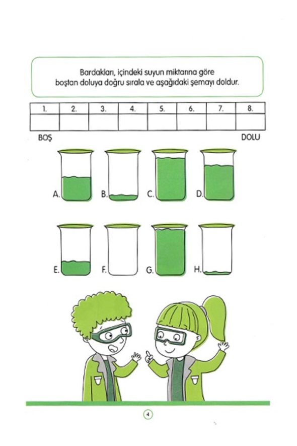 Dikkatini Geliştir 6-7 Yaş - Matemetik Küpü Hediyeli - 3