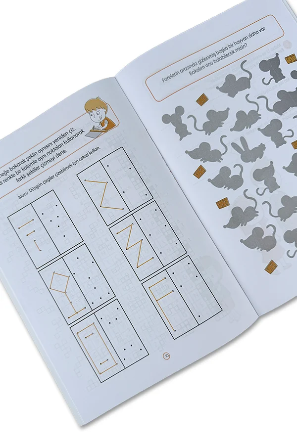 1.Sınıf Odak Geliştirici Matematik Etkinlikleri - Matematik Küpü Hediyeli - 3