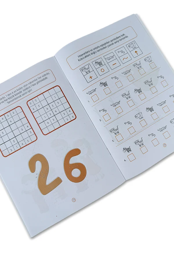 1.Sınıf Odak Geliştirici Matematik Etkinlikleri - Matematik Küpü Hediyeli - 4