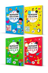 Dikkatini Geliştir. Zekanı Güçlendir ve Eğlen 6-7 Yaş - 4 Kitap