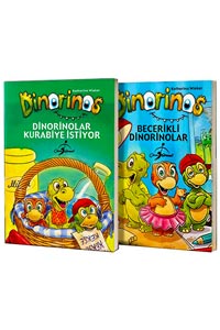 Dinorinos Çocuklar İçin Hikaye Seti - 2 Kitap