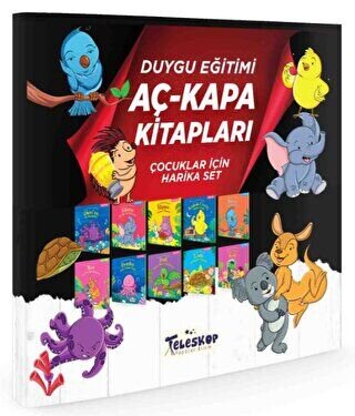 Duygu Eğitimi Kitapları Seti-10 Kitap