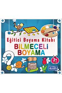 Eğitici Boyama Kitabı - Bilmeceli Boyama
