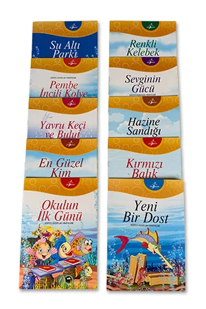Eğitici Dostluk Hikayeleri - Değerler Eğitimi - 10 Kitap