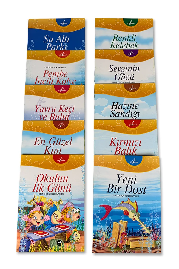 Eğitici Dostluk Hikayeleri - Değerler Eğitimi - 10 Kitap - 1
