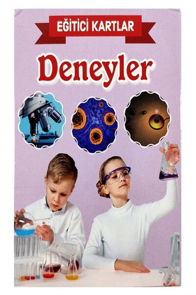 Eğitici Kartlar - Deneyler - 1