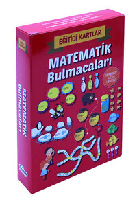 Eğitici Kartlar - Matematik Bulmacaları / Silinebilir Kalem Hediyeli