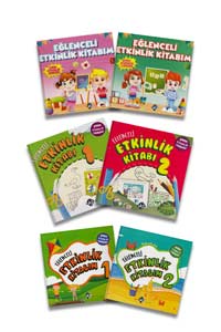 Eğlenceli Etkinlik Kitabı Seti 6 Kitap - Yo Yayıncılık