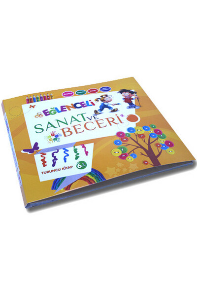 Eğlenceli Sanat ve Beceri - Turuncu Kitap - 1