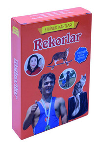 Etkinlik Kartları - Rekorlar / Silinebilir Kalem Hediyeli - 1