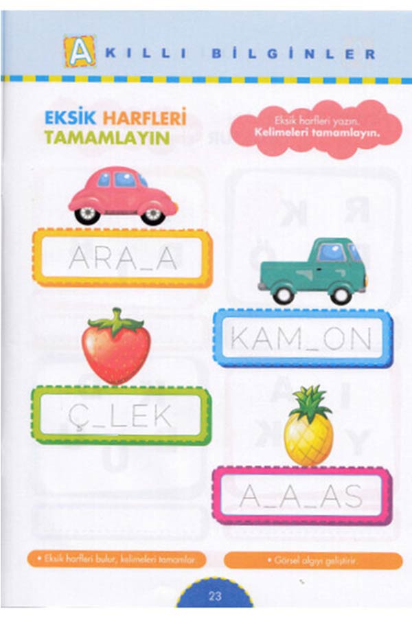 Etkinliklerle Okuma ve Yazma Öğreniyorum Serisi - Meb Müfredatına Uygun - 3