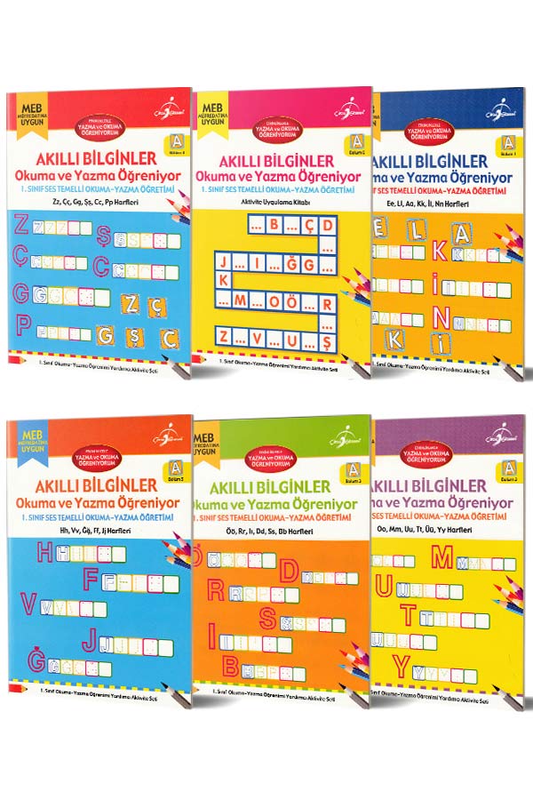 Etkinliklerle Okuma ve Yazma Öğreniyorum Serisi - Meb Müfredatına Uygun - 1