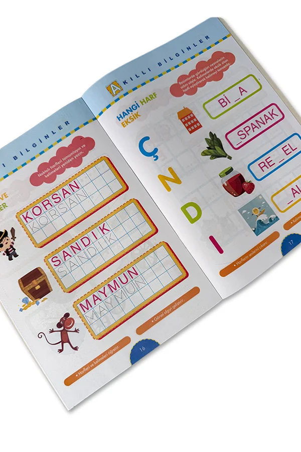 1. Sınıfa Evde Hazırlık - Meb Müfredatına Uygun - 6 Kitap - 4