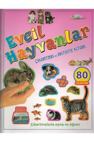 Evcil Hayvanlar Çıkartma ve Aktivite Kitabı - Parıltı Yayınları