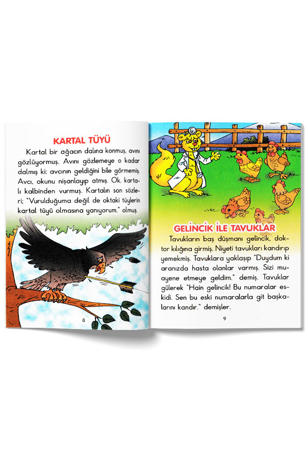 Ezop Masalları 10 Kitap - Parıltı Yayınları - 2