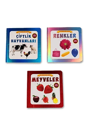 Gerçekci Çiftlik Hayvanları - Renkler - Meyveler