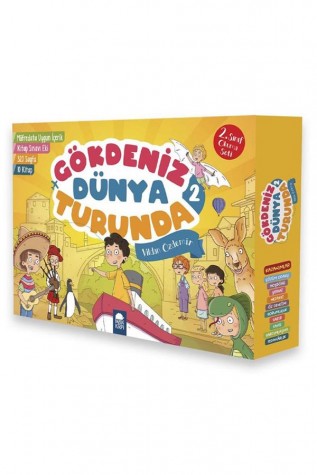 Gökdeniz Dünya Turunda 2 (2. Sınıf Seti 10 Kitap)