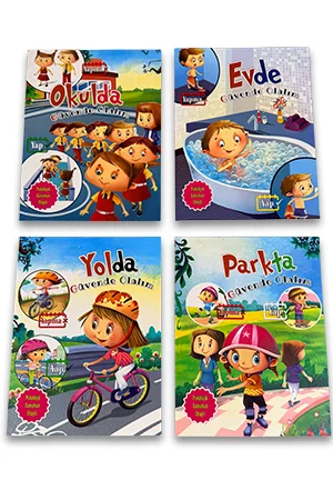 Güvende Olalım Çocuklar Serisi - 4 Kitap