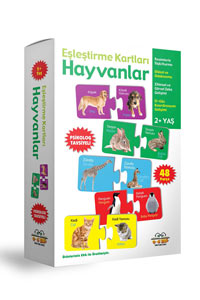 Hayvanlar Eşleştirme Kartları - 0-6 Yaş Yayınları
