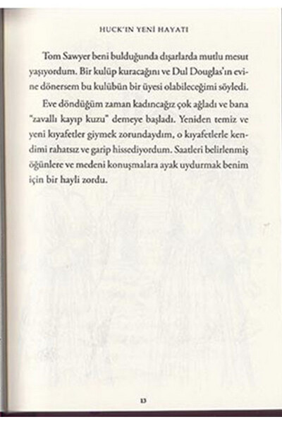 Huckleberry Fınnin Maceraları - Çocuk Klasikleri - Ciltli - 7
