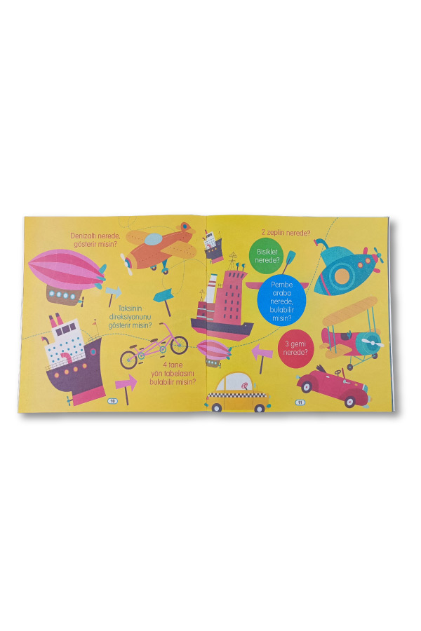 İlk Bilgiler Bak ve Bul Kitabım Seti - 4 Kitap - 3