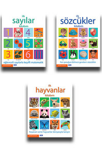İlk Sayılar. Sözcükler ve Hayvanlar Kitabım - 3 Kitap