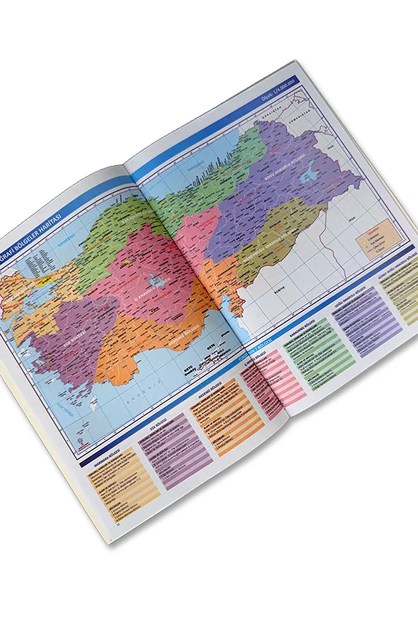 İlkokul Atlasları - 3 Kitap - 3